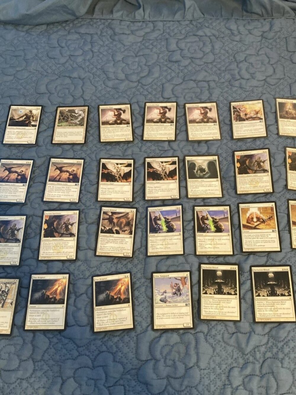 Lot Of 76 White Uncommon Magic The Gathering Cards